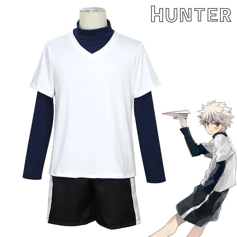 

Full time Hunter Cos Qiyi Beats Enemy Comics Same cosplay Costume Full set of outerwear pants set