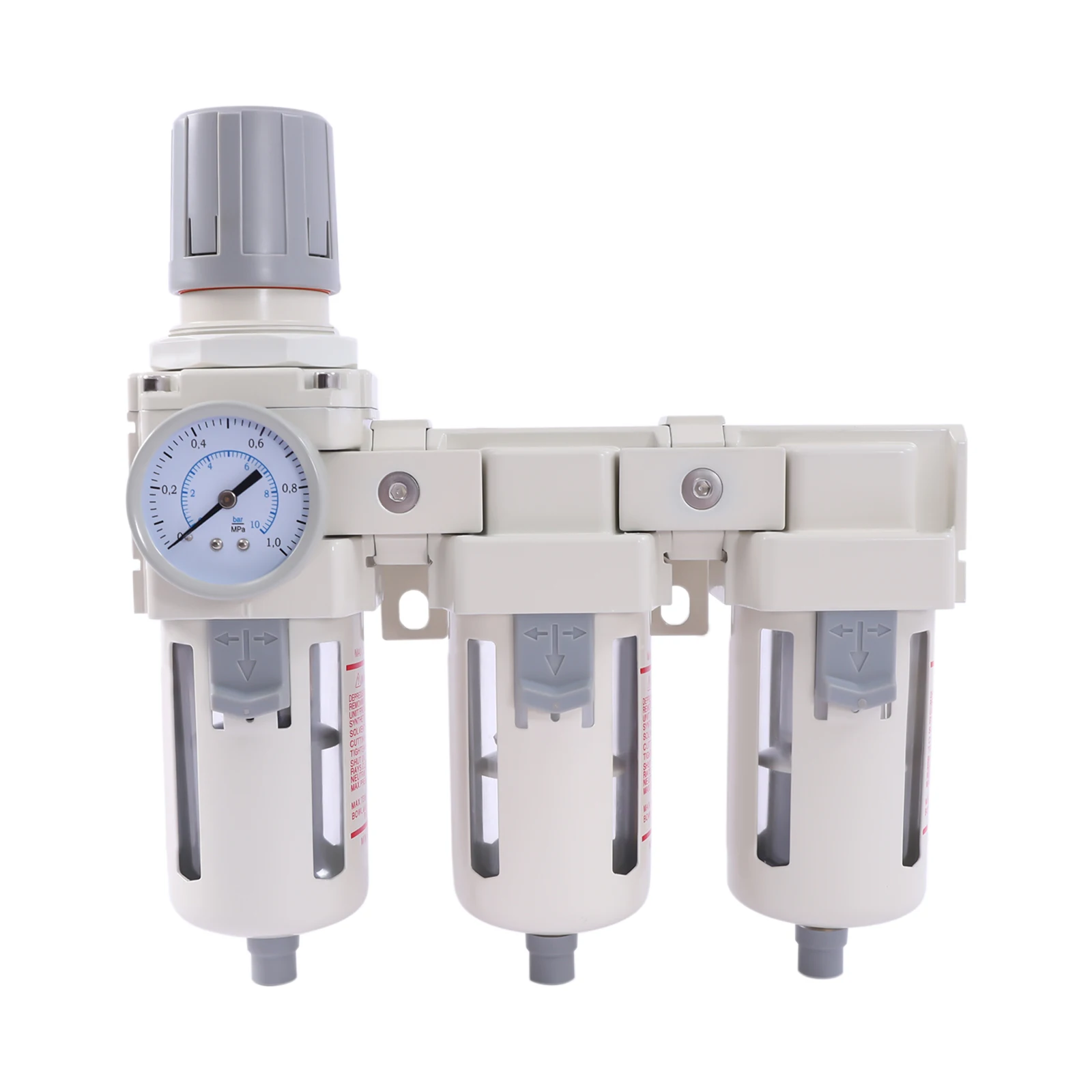 1/2" NPT Air Pressure Regulator Air Dryer Filter Compressed Water Trap Separator