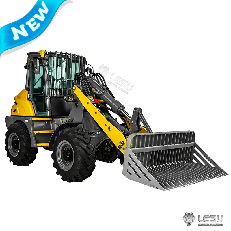 1/14 AT-C0021-B MCL8 loader all-metal screen bucket LESU