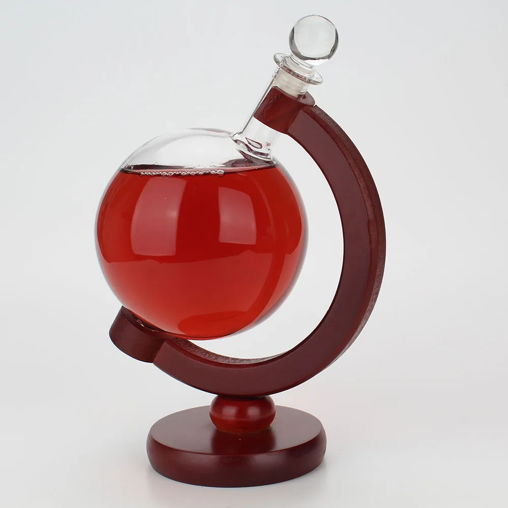 

High Boron Silicon Glass Globe Decanter Kitchen Home Desktop Decoration Whiskey xing jiu ping