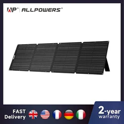 ALLPOWERS Foldable Solar Panel 60/100/140/200W Mobile Solar Charger for Power Supply Laptop Solar Generator Fishing