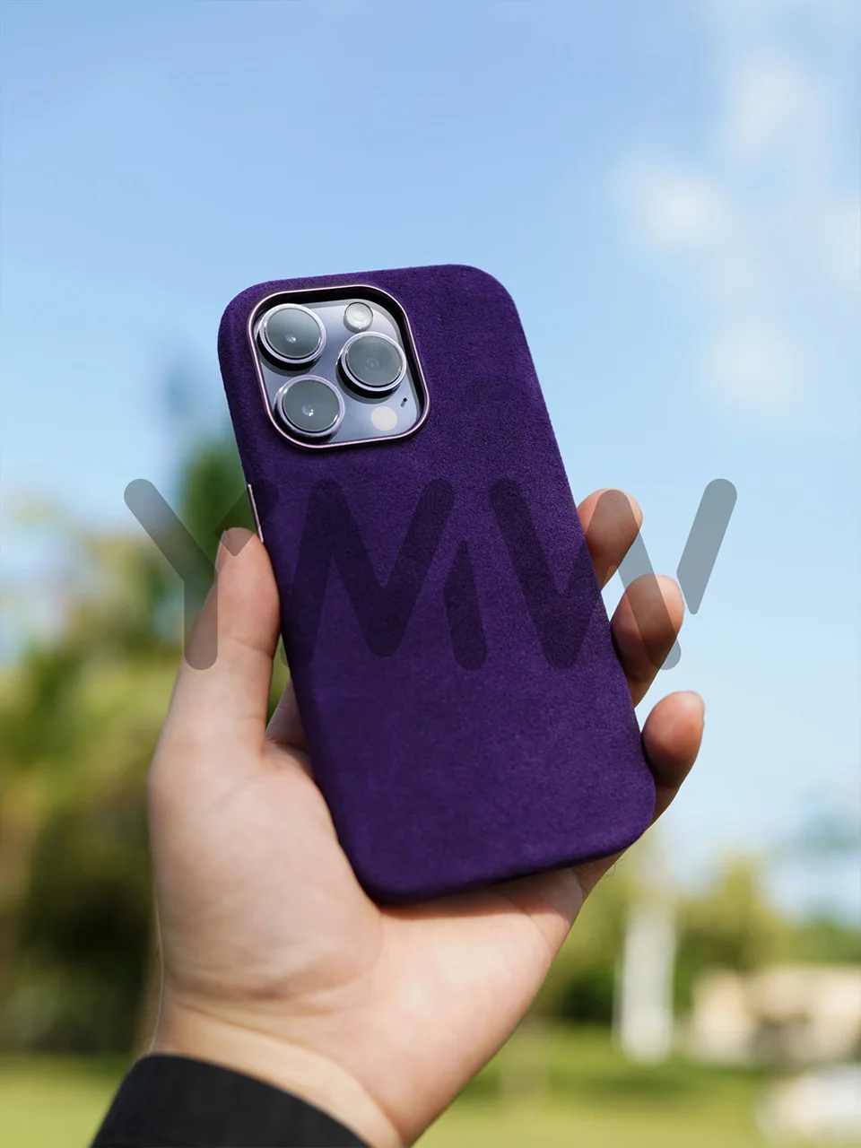 Full for Alcantara Case for iPhone 18 17 16 Pro Max 15 Compatible with MagSafe Luxury Suede Leather Supercar Phone Cases