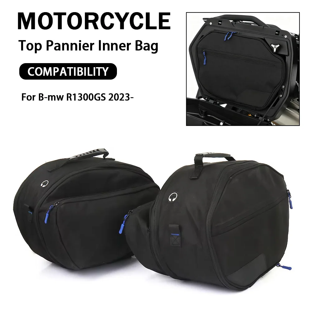Motorcycle Luggage Inner Bag Top Case Pannier Saddlebag Expandable Tool Bags Waterproof For BMW R1300GS R 1300 GS 1300GS