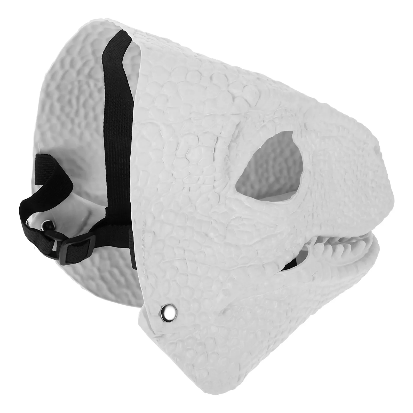

Dinosaur Moving Jaw Mask Realistic Full Face Animal Headgear For Halloween Party Cosplay Props Masquerade Costume