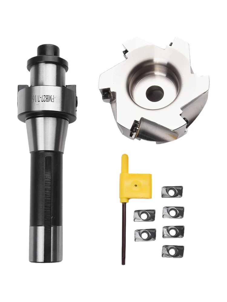 

R8 FMB27 Arbor Straight Arbor Accessories CNC Cutter CNC Tools Face End Mill Milling Cutter Machinery T15 Wrench