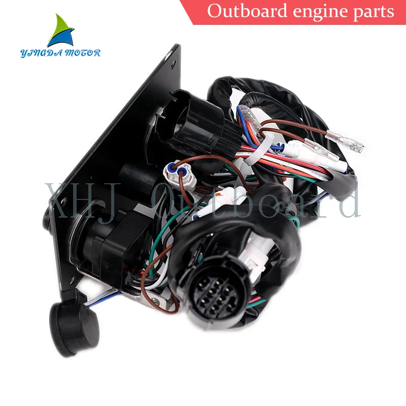37100-96J14 Dual Ignition Key Switch Panel For Suzuki DF100A 115A Marine Outboard