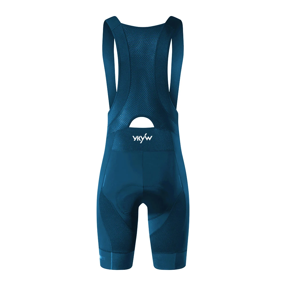 YKYWBIKE Fahrradshorts Elastische Interface Paris Radsport-Trägerhose Herren Fahrradshorts 7-Stunden-Gepolsterte Fahrradbekleidung – Detail 24