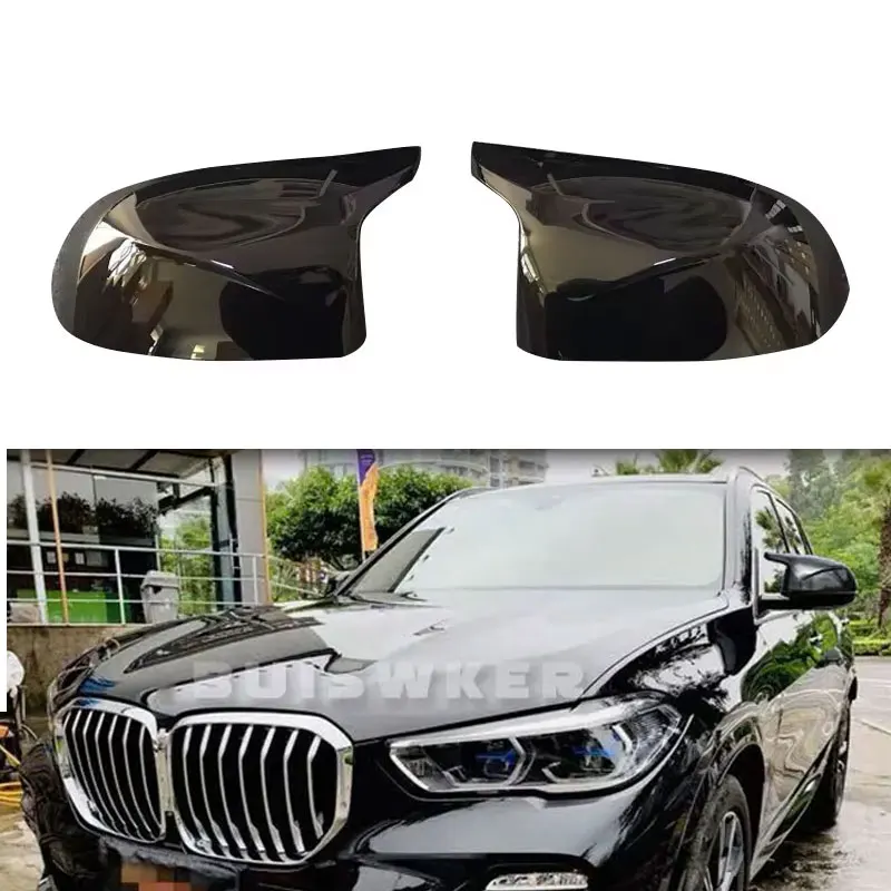 Für BMW X3 X4 X5 X6 2014 2015 2016 2017 2018 Rückansicht Seitenspiegel Abdeckung F25 F26 F15 F16 Carbon faser muster Zubehör