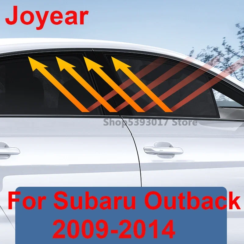 

For Subaru Outback 2009-2014 Car Magnetic Side Window SunShades Shield Mesh Shade Blind Car Window Curtian Accessories