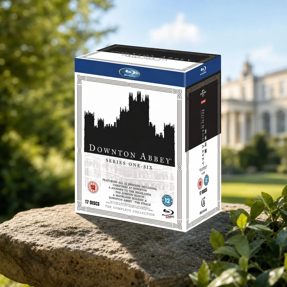 Brand New BD Blu-ray High Definition Downton Abbey Seasons 1-6 17 Disc Set English Audio Chinese Subtitles