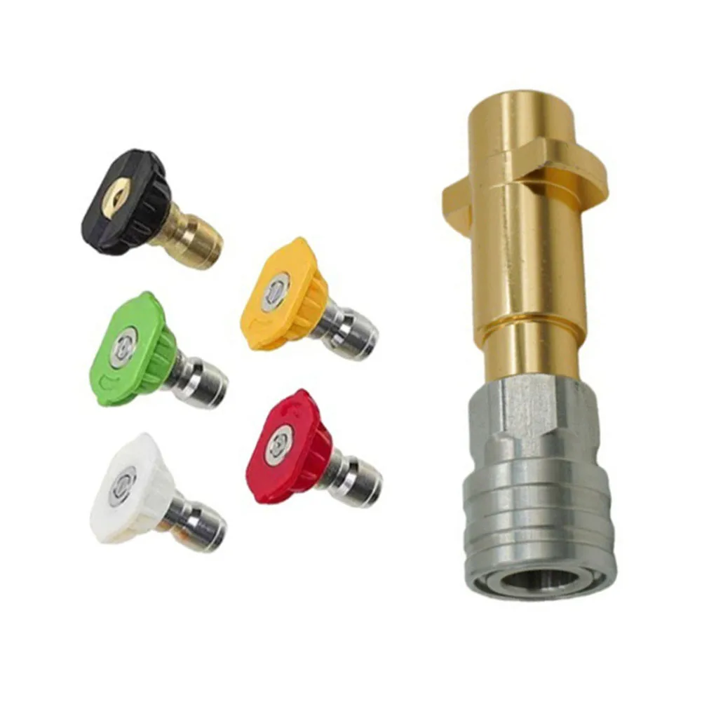 Quick Connect Nozzle FOR Karcher Pressure Washer Head Water Outlet Connector Quick Release Connect To Water-Gun Adaptor Washing