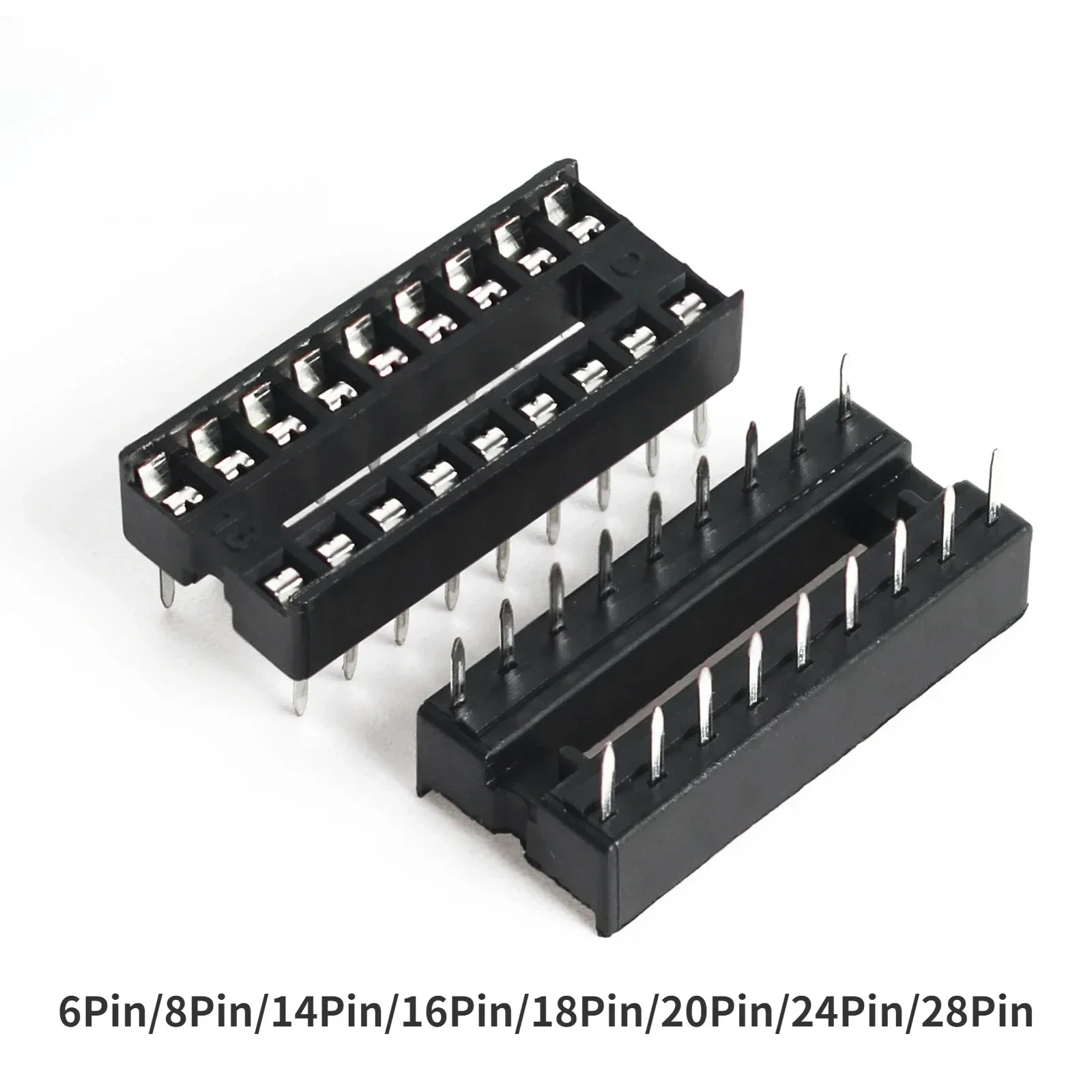 10PCS Dip Ic Socket…