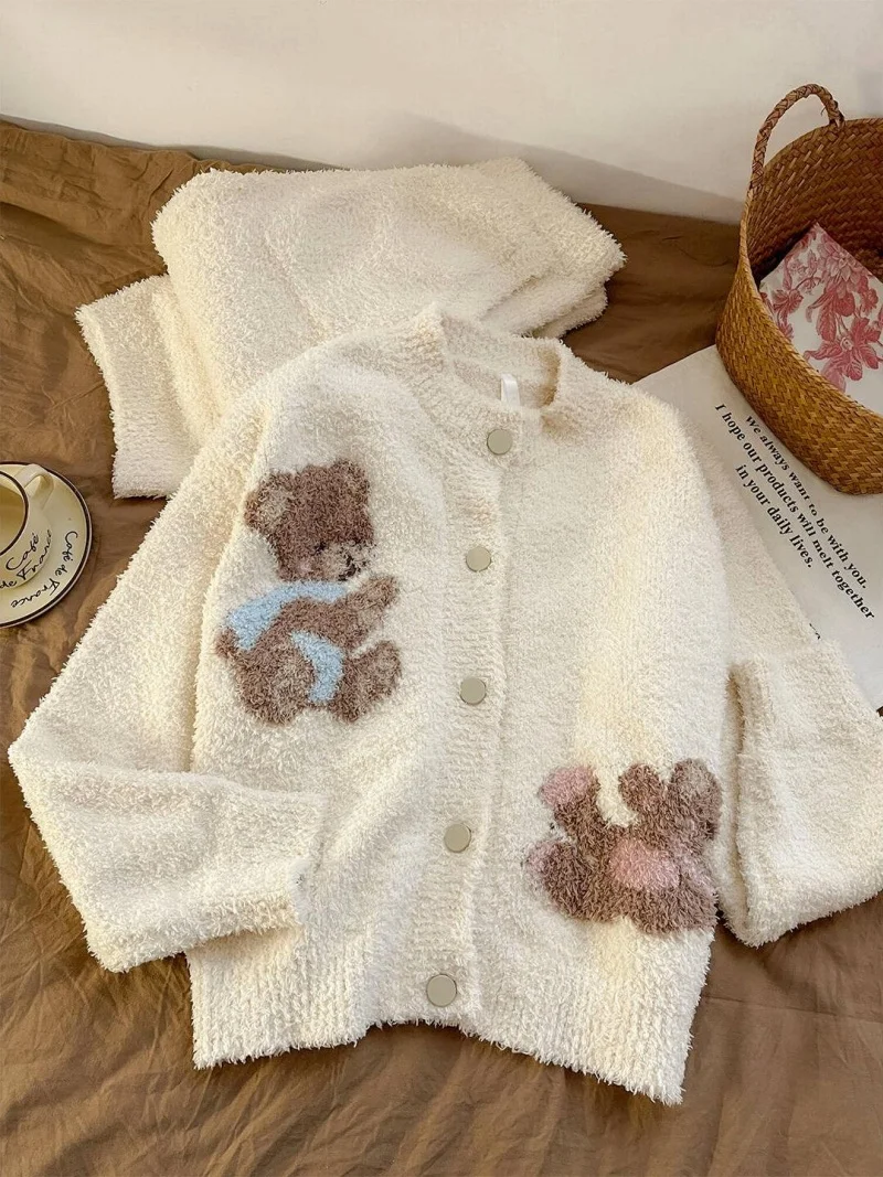 

Pajama For Woman Plus Size Sets Linen Sleep Set Women With Textured Weave Natural Look Scoop Neck Three Quarter Sleeve Bermuda