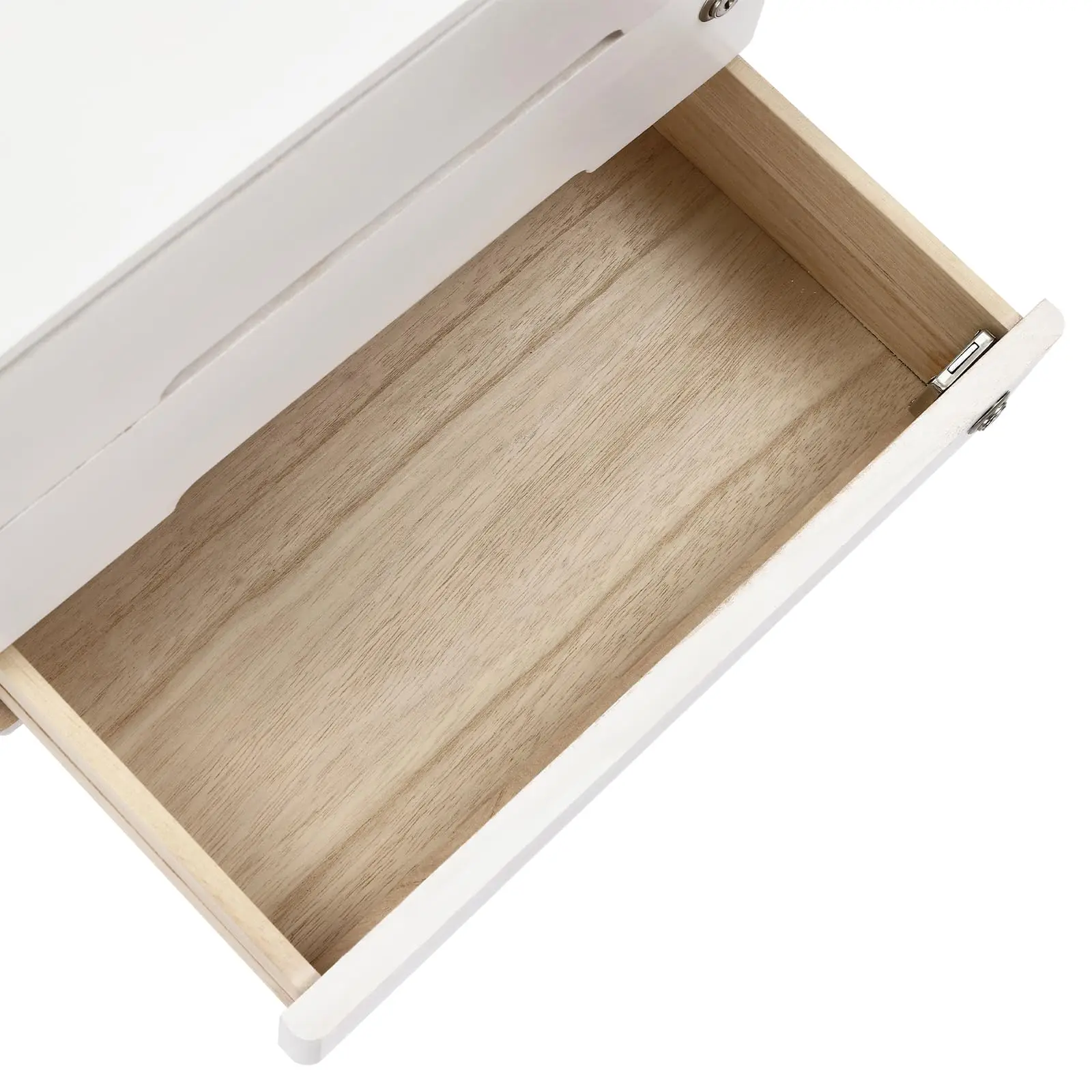 나무 데스크탑 보관함, 잠글 수 있는 서랍 3개, 기념품 상자, 사무용품 A4/영수증 파일 정리함, 평면 파일 캐비닛