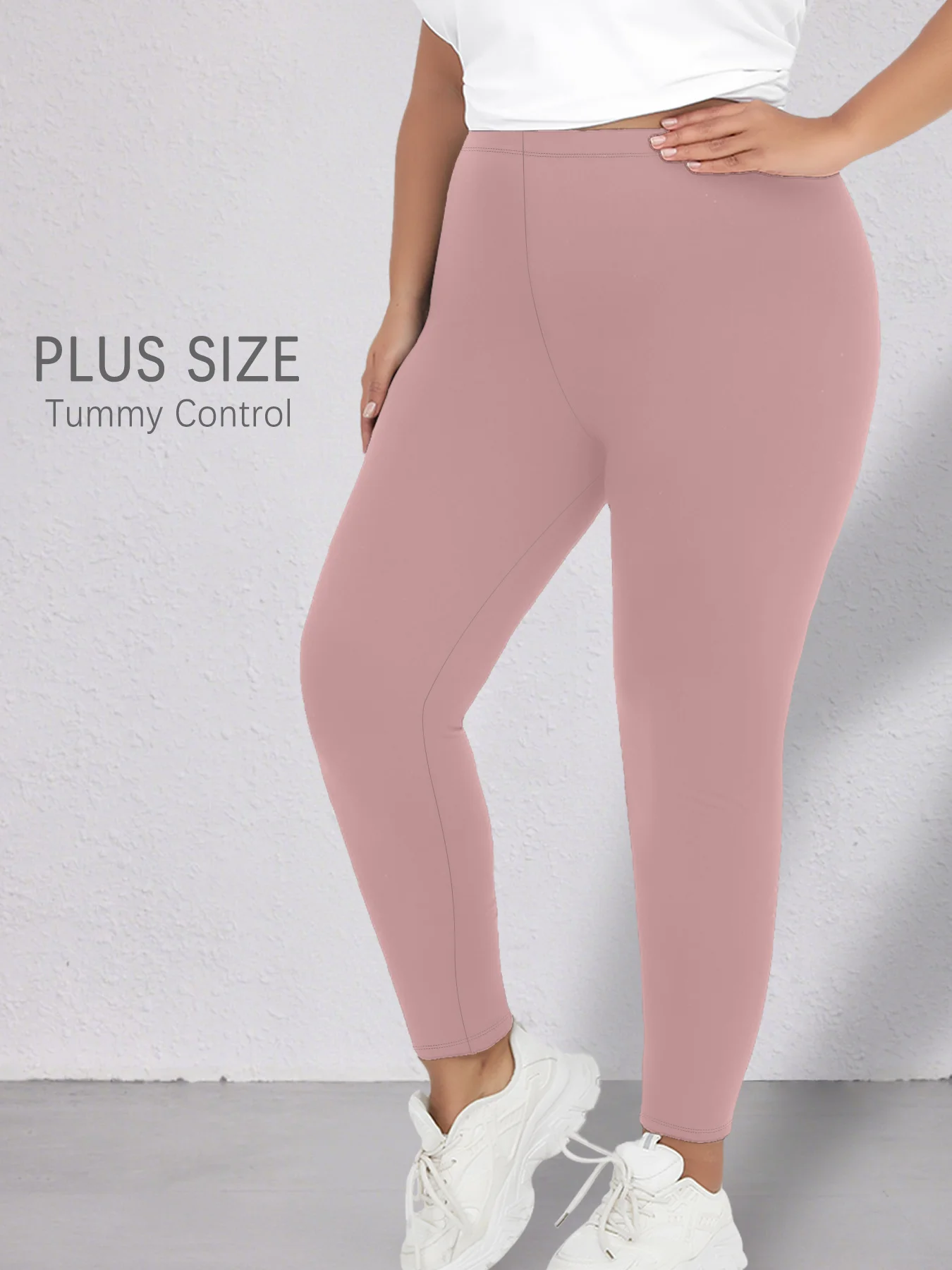 

Женские супермягкие леггинсы больших размеров, эластичные непрозрачные брюки, для повседневной одежды, всесезонные