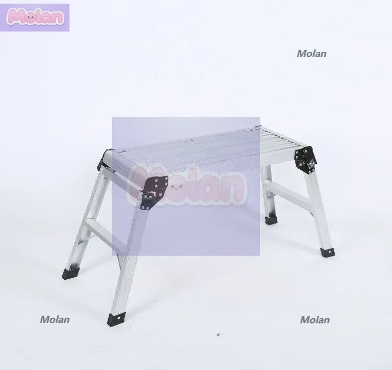 

Folding ladder stool, aluminum alloy workbench, car wash table, mobile stool