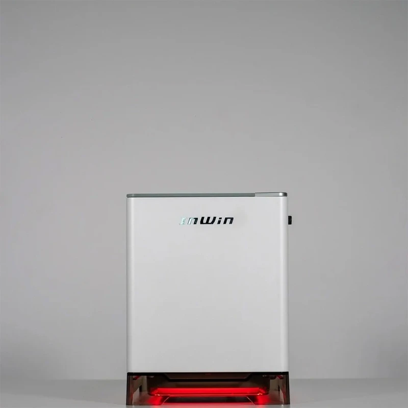 Casing Mini Inwin A1 Lite ITX Mendukung Kartu Grafis 320mm, Pendingin 160mm, Pendingin Udara Dual Tower, Casing Desktop Gaming Kantor