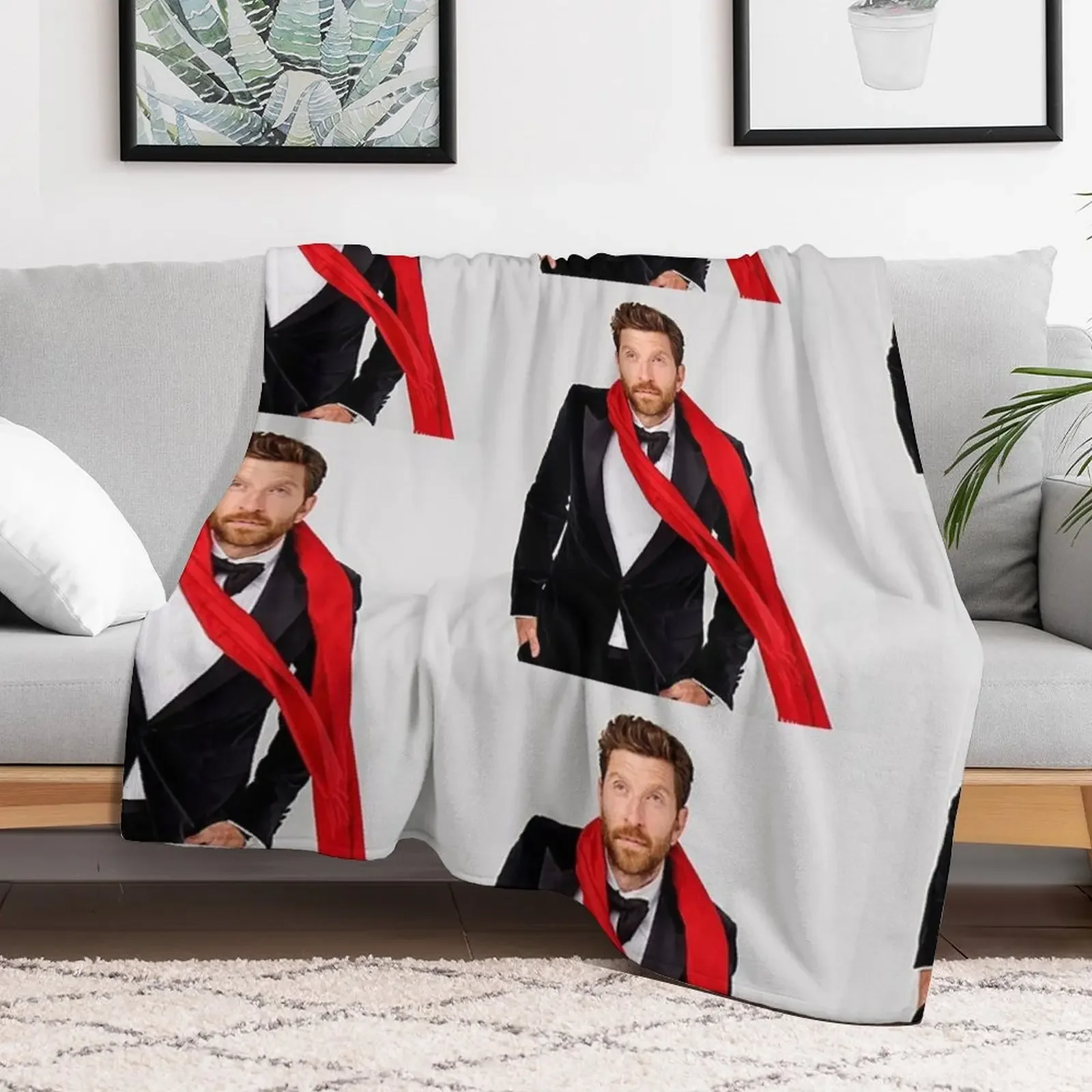 Brett Eldredge tour Throw Blanket Bed covers Warm Giant Sofa for winter Blankets