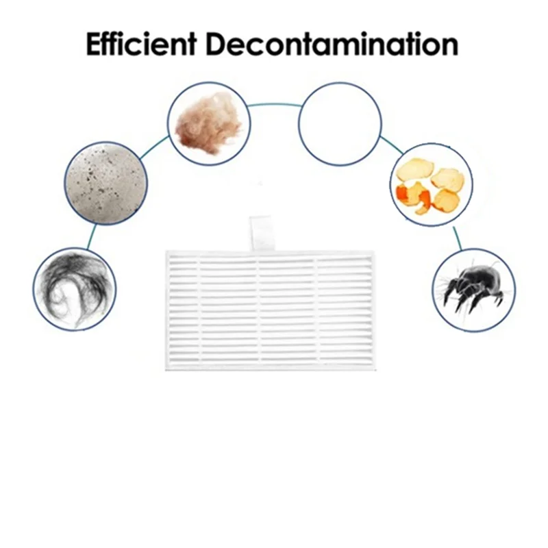 TCF-18 قطعة ل Cecotec Conga 9590 9990 AI 10090 AI Spin Revolution Ultra Power Home Robot Vacuum ملحقات متينة للغاية