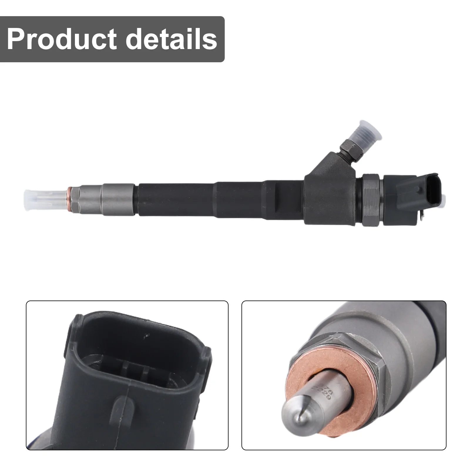 Fuel Injector Compatible with For Fiat For Ducato 2.3L Engine Used in Box Bus Flatbed Chassis 2006 to 2016 Models