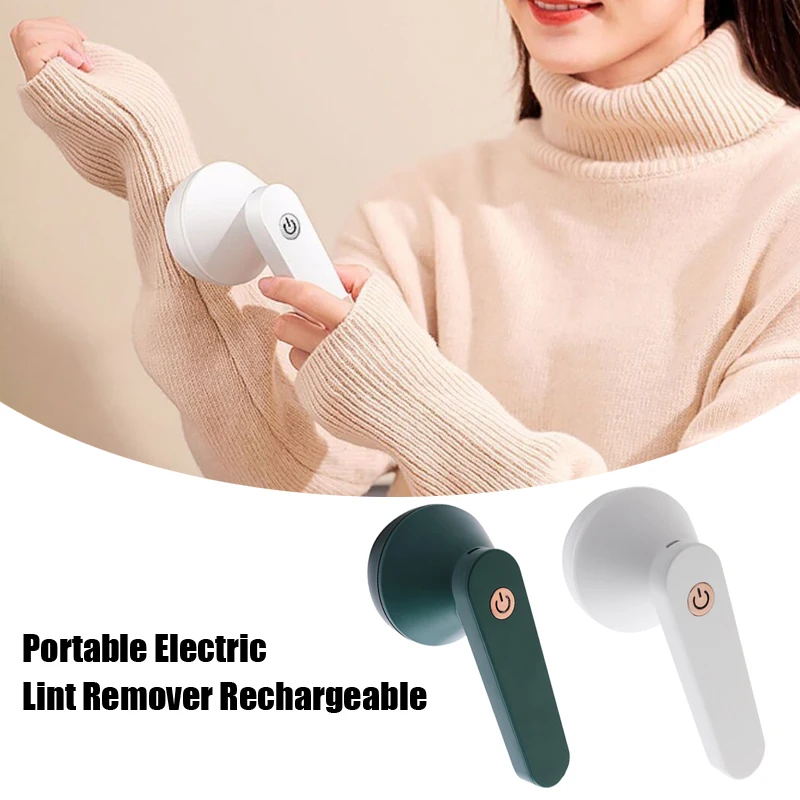 Electric Lint Remover Rechargeable for Clothing Fuzz Remover Sweater Shaver Coat Hair Ball Trimmer Plush Clothing Razor Remover