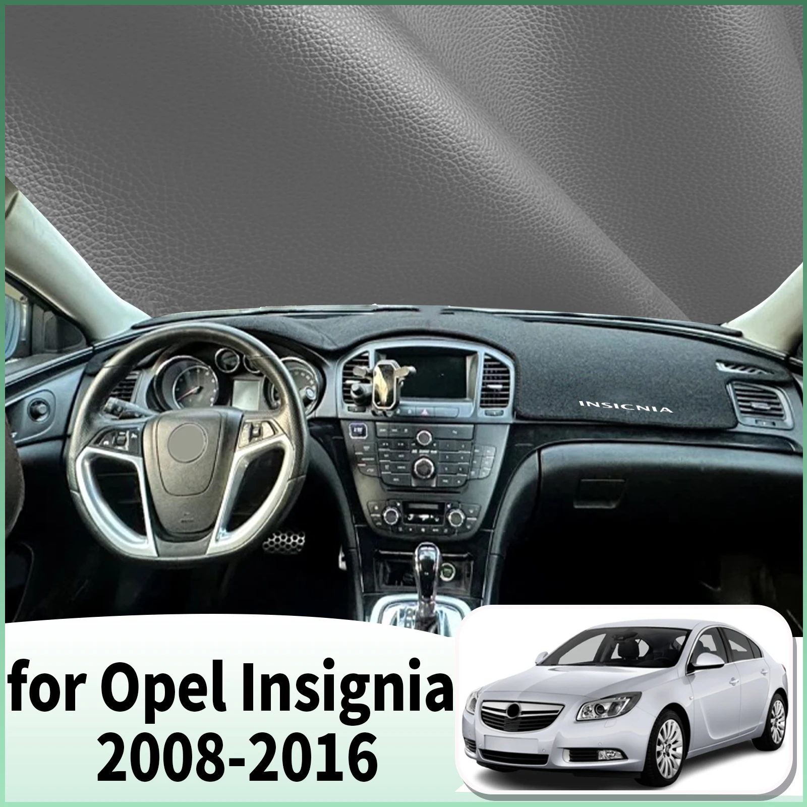 

fit for Opel Insignia A 2008 2009 2010 2011-2016 Car Dashmat Accessories Dashboard Cover Pad DashMat Sunshade Protective Carpet