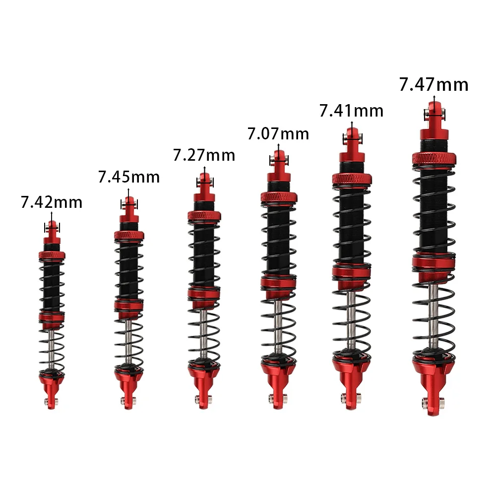 Metal Adjustable 70 80 90 100 110 120mm Shock Absorber Oil Damper for 1/10 RC Crawler Car Axial SCX10 Tamiya CC01 RBX10 D90 TRX4