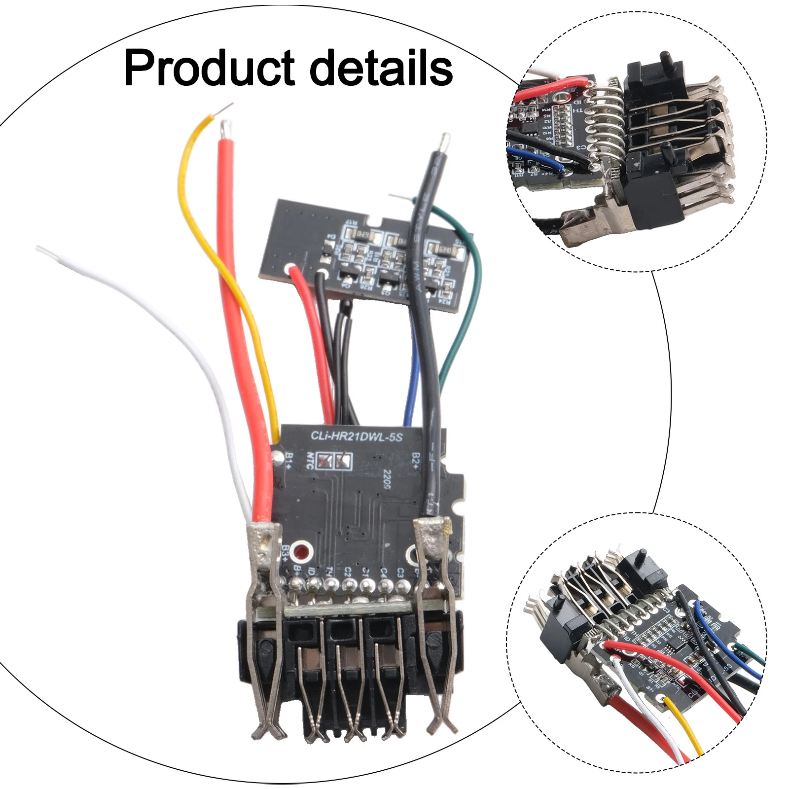 Battery Assembly Board 20V Power Tool Protection Battery Performance Batteryless Charging For Battery Assembly For 20V MAX Tools