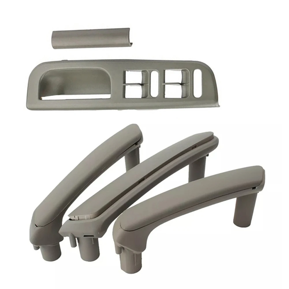 

Stylish Door Handle Trim Gray Door Handle Trim Kit Scratch Resistant Finish Factory Like Appearance Wear Resistant Coating