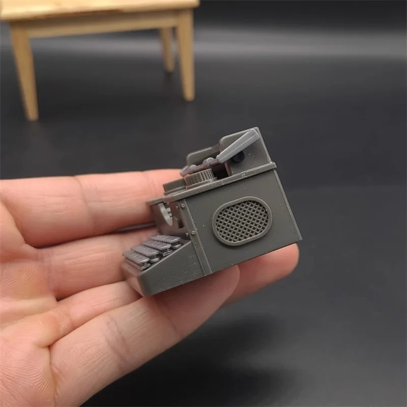 1/12 シーン兵士アクセサリー通信機器タイプライター模型玩具フィット 6 ''アクションフィギュア在庫あり