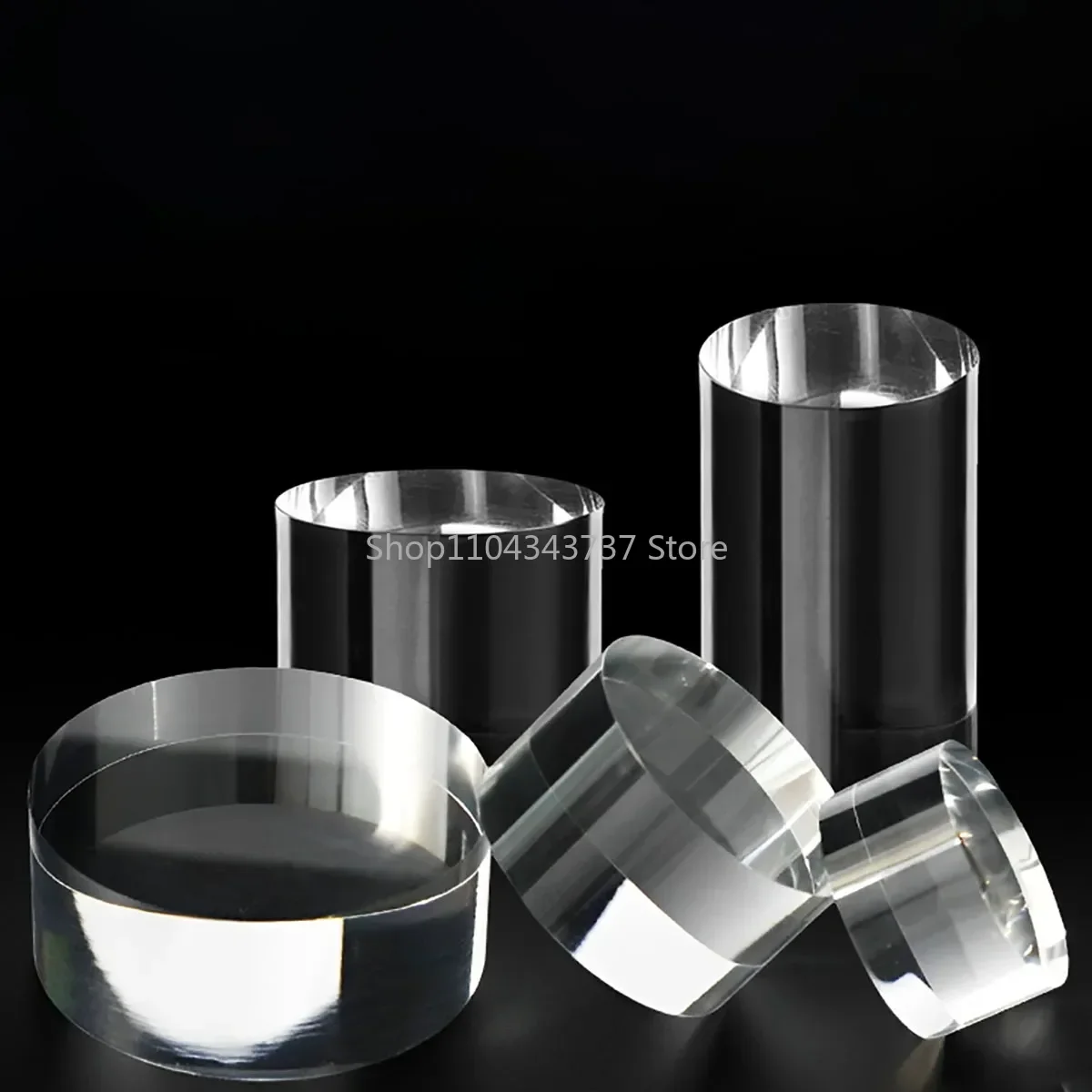 50cm 1/2Pcs Acrylic Solid Rod Diameter 2-55mm Round Bar Transparent  DIY Decor DIY Accessories Jewelry Holders Customized Tools