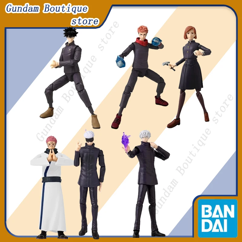 

Bandai Genuine Jujutsu Kaisen Yuji Itadori Satoru Gojo Megumi Fushiguro Anime Heroes Action Figure Model Toys Gift Children Kid