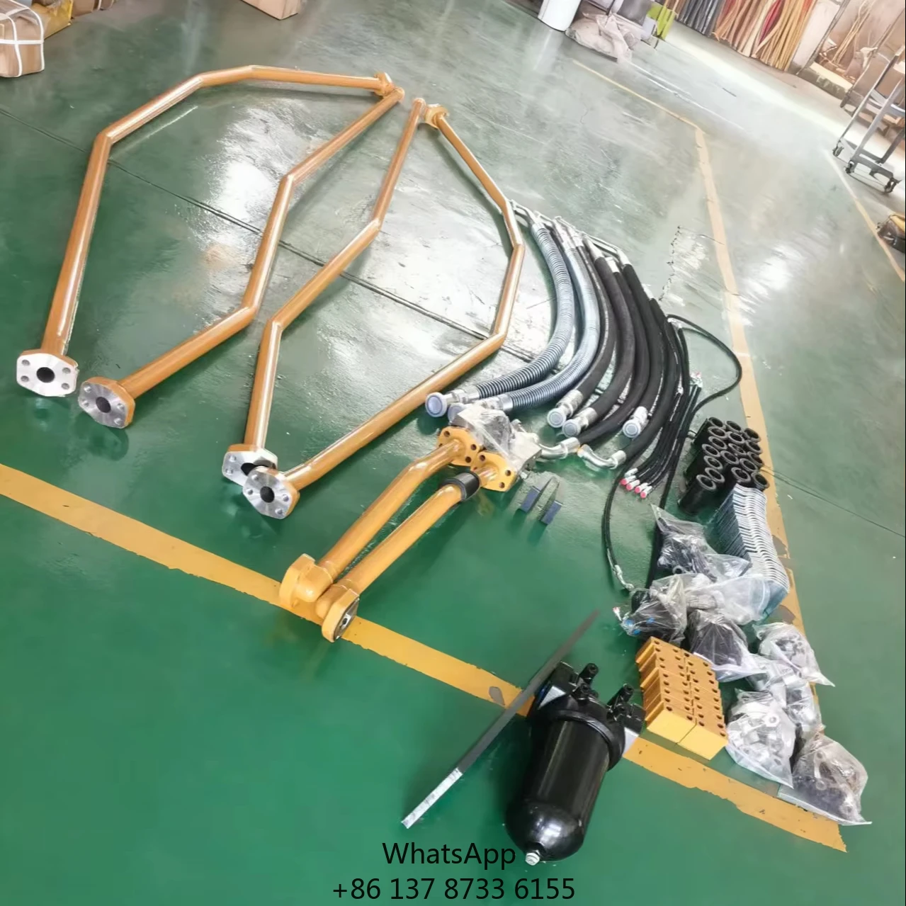 Customized Hydraulic Beraker Pipeline Kit For 60-70tons Excavator