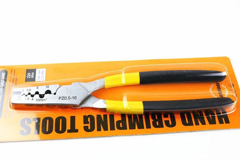 PZ 0.5-16 PZ0.5-16 German needle type line clamp tubular terminal crimping pliers sleeve type terminal cold press pliers
