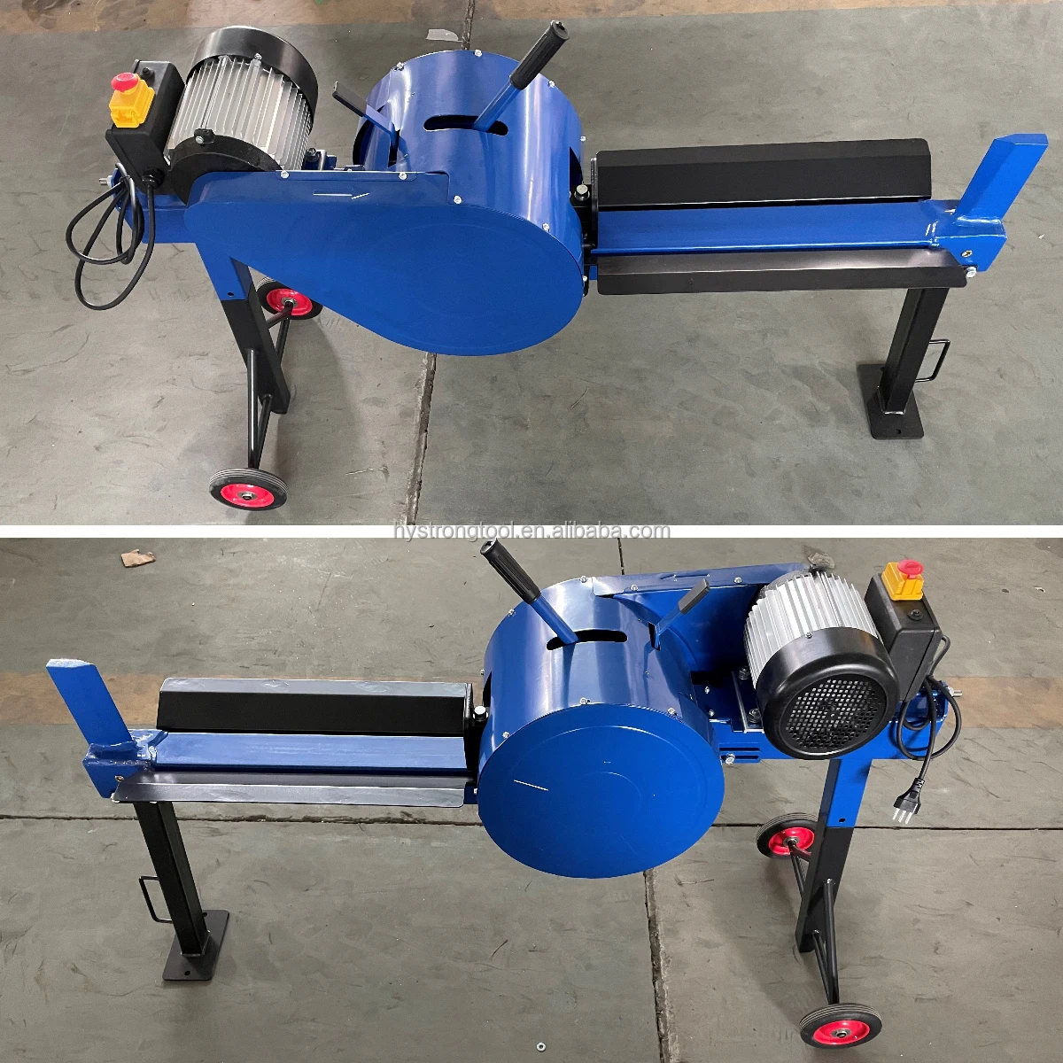 OEM Manufacture 7T 2200W Electric Kinetic Log Splitter Rapid Firewood Wood Fast Splitting Machine