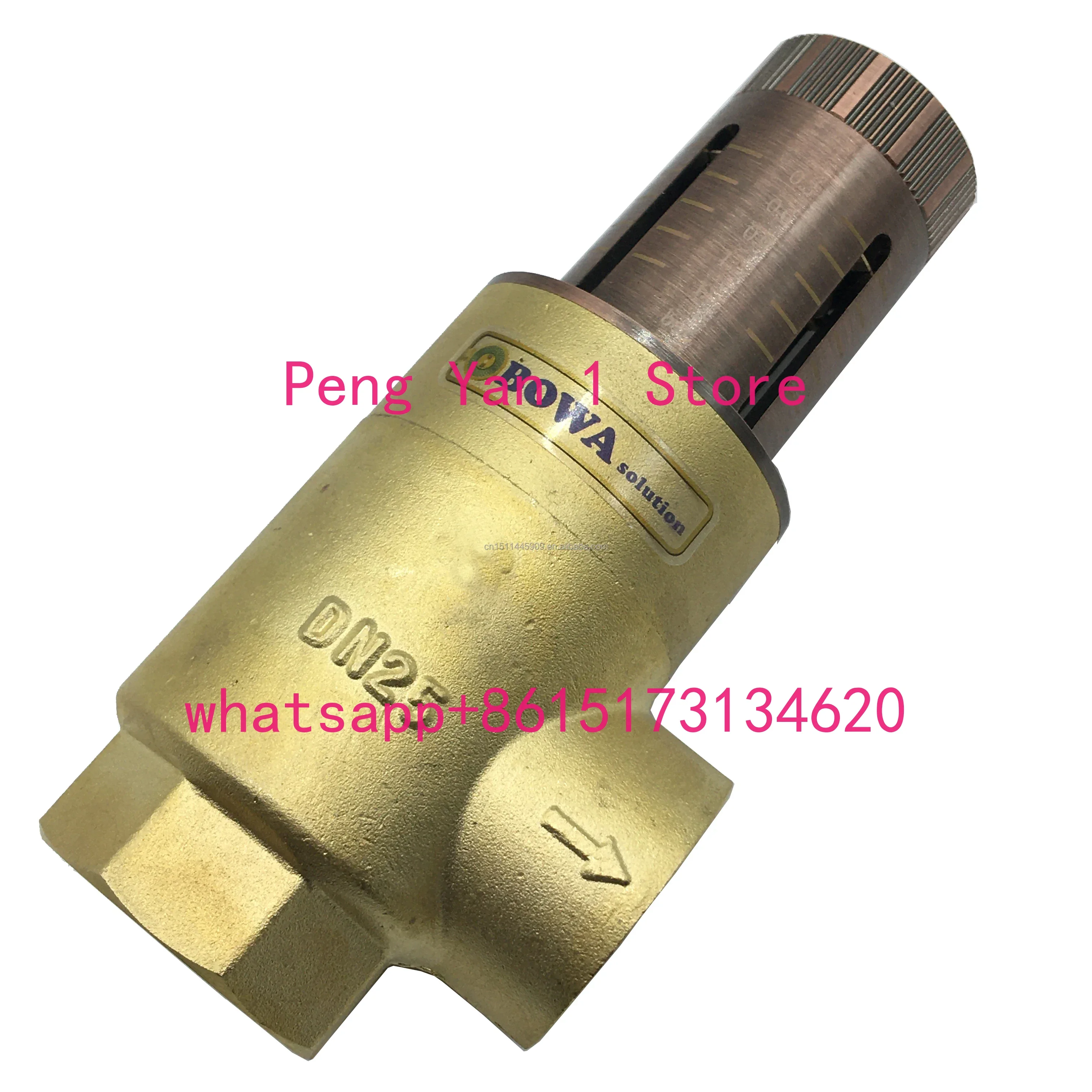 0.5 to 3bar automatic differential bypass valve is designed to stabilize heating/cooling hydronic circulation, flow & pump head