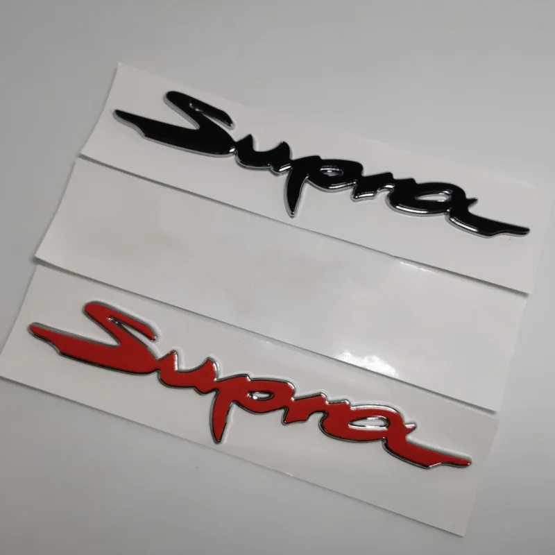 3d Abs Plastic New Style for Toyota Supra Rear Emblem Badge \