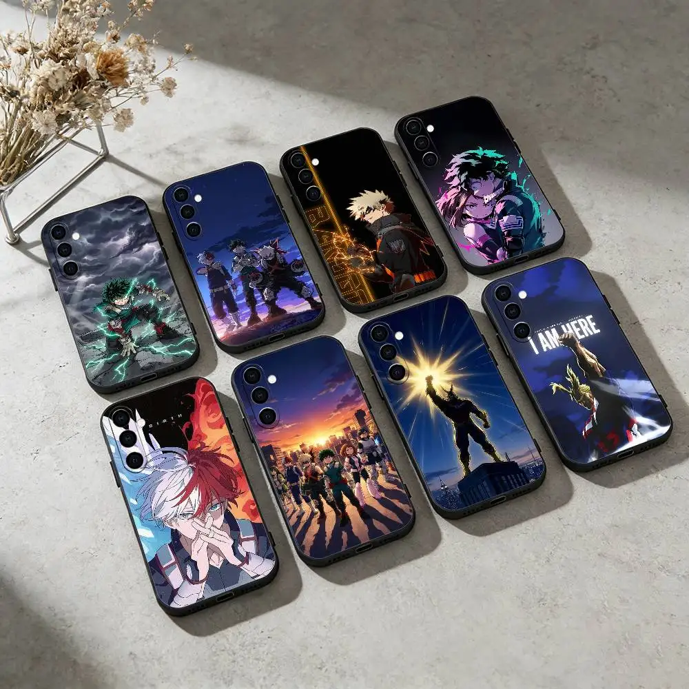 My Hero Academia-A All Might  Phone Case For Samsung GalaxyA13,21s,22,31,32,52,53,71,72,73,Soft Black Cover