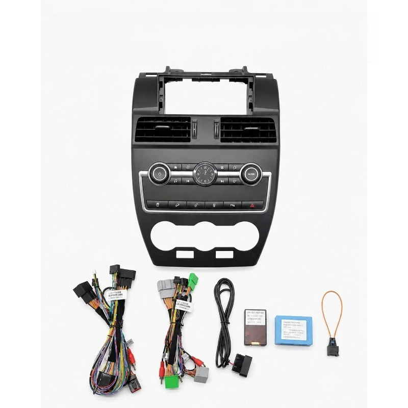 12.3 Inch Car Radio Fascia Frame For Land Rover Freelander 2 LR2 2007-2015 Harman Android Stereo Wiring Kit