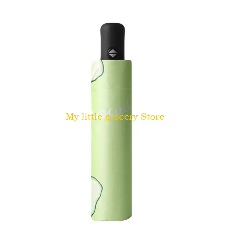 D5BD Portable Folding Sun Umbrellas with Black Glues for Block Fruit