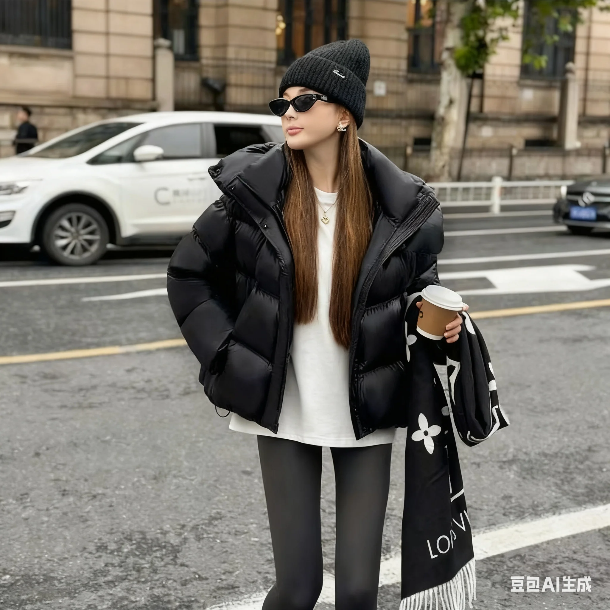 سترة فضفاضة عصرية بنمط جديد لخريف وشتاء، دافئة، أنيقة مع غطاء للرأس، عصرية، كاجوال ومتعددة الاستخدامات