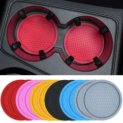 Car Cup Holder Coaster, Universal Auto Anti Slip Cup Holder Insert Coaster, Car Interior Accessories Black