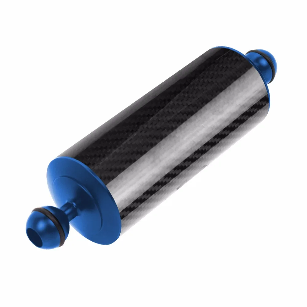Carbon Fiber Extension Tray Arm Float Auftrieb Aquatic Arm Dual Ball SLR Kamera Tauchen für Gopro yi EKEN für DJI für OSMO Action – Detail 23