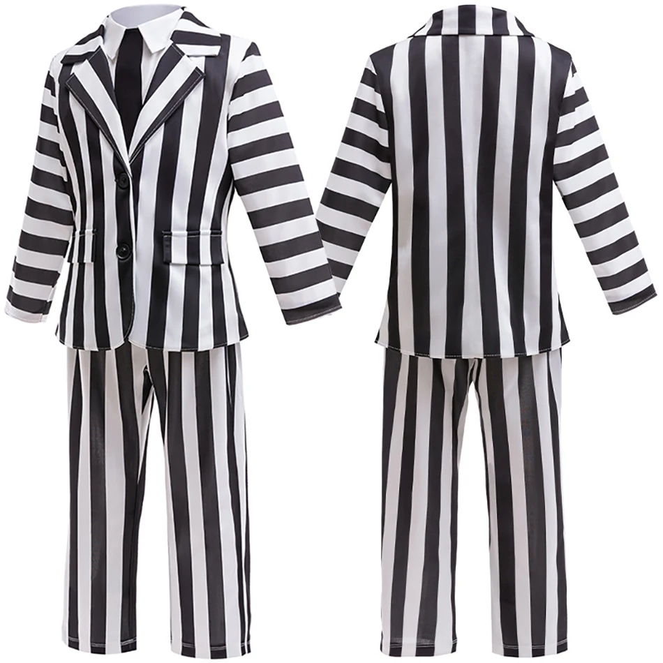 Fashionable Boys Halloween Cosplay Costume Two-Piece Set Themed Parties and Trick or Treating Adventures Children Sets