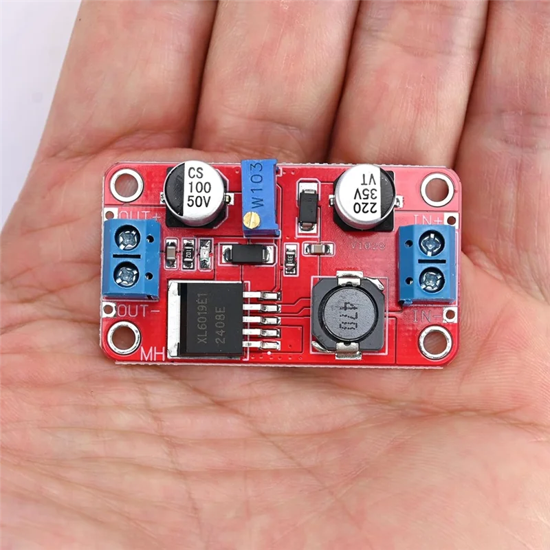 AAAEL-3er-Pack XL6019 DC-DC Einstellbares Boost-Leistungsmodul Boost 5V 6V 12V 24V 3-35V To5-40V 5A Hochleistungsstrom DC Todc