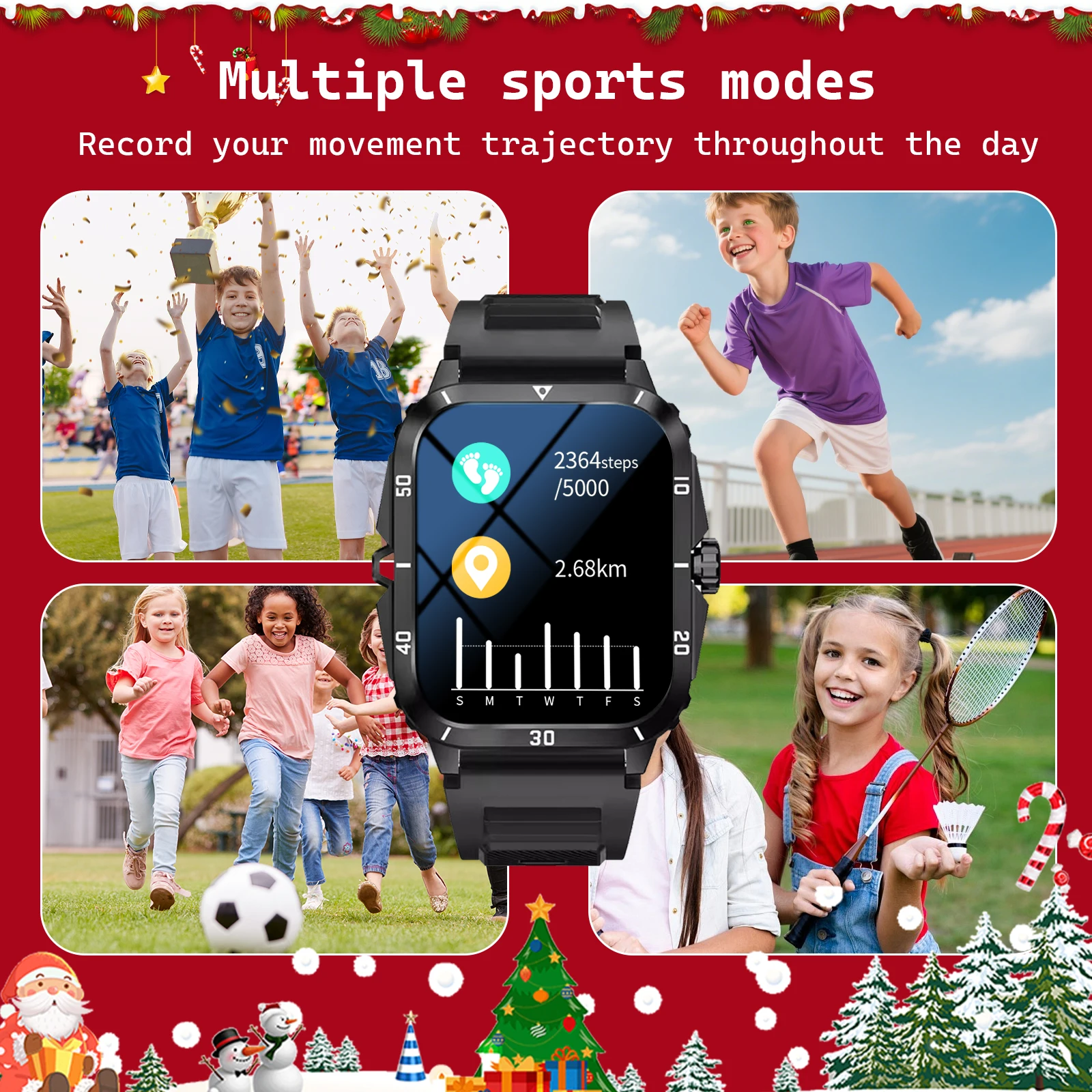 Smartwatch per uomo e donna, touch screen HD, fitness tracker con risposta/quadrante delle chiamate wireless