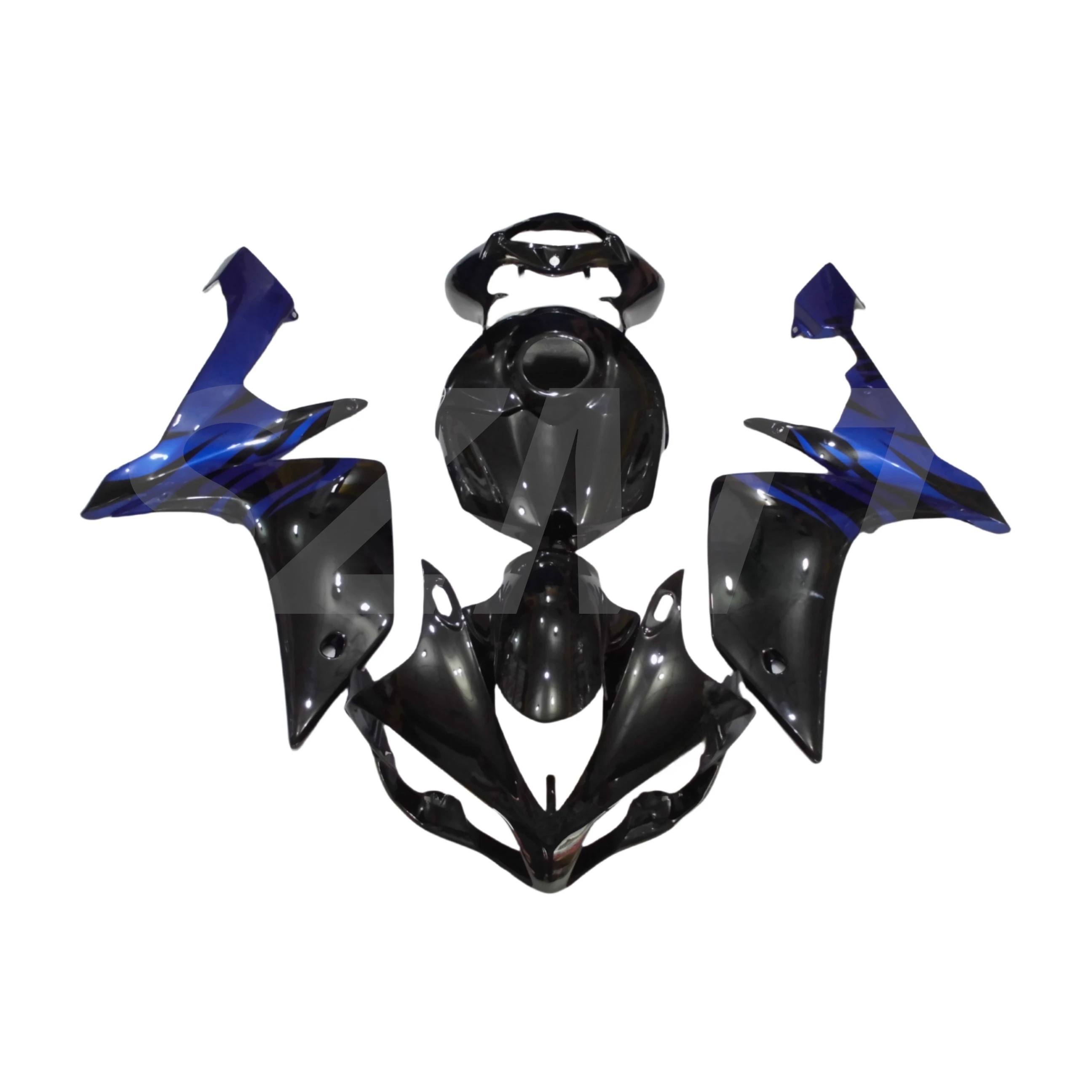 4Gifts New ABS Motorcycle Whole Fairings Kit Fit For YAMAHA R1 2007 2008 07 08 Bodywork Set Custom Number  red bule