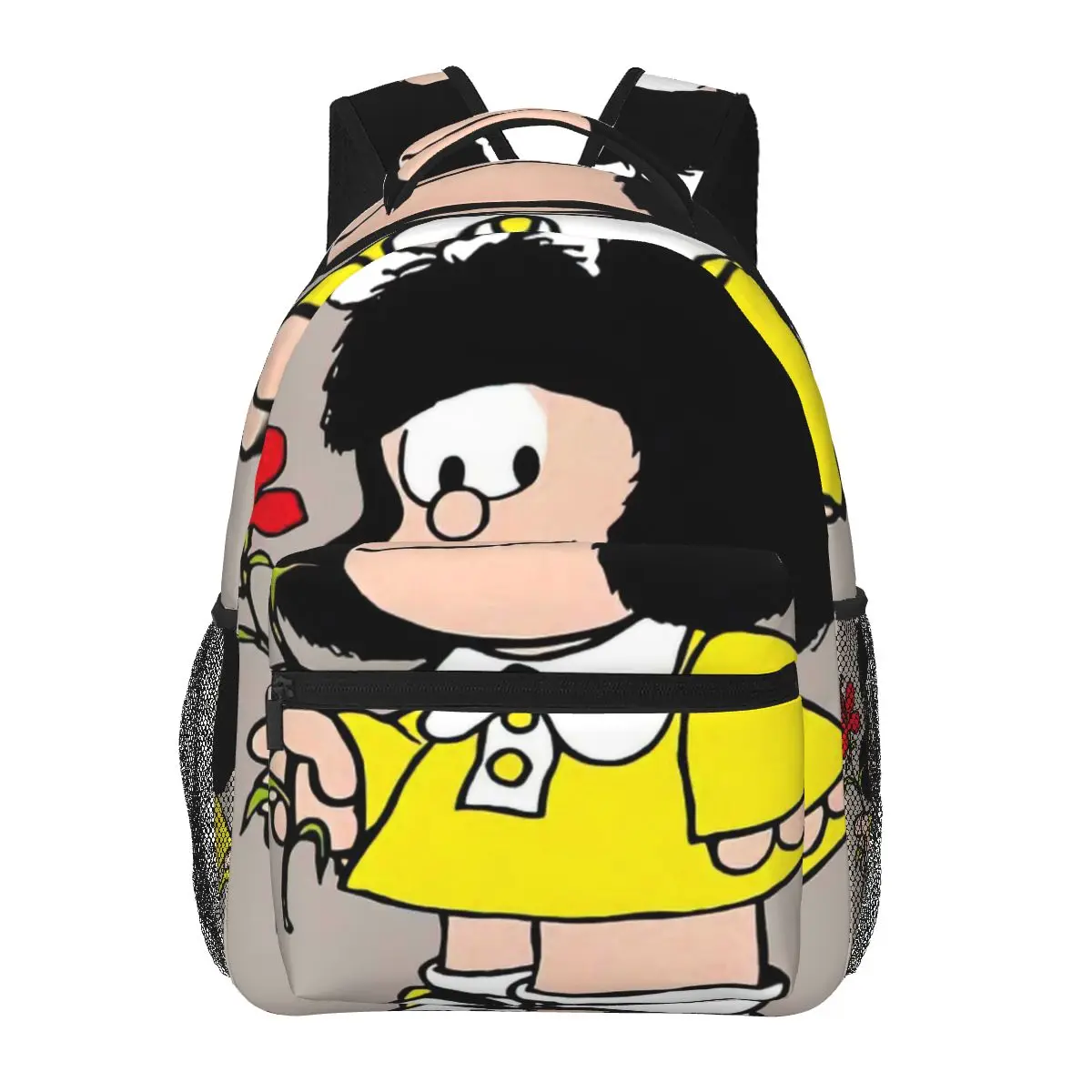 

Mafalda Backpack for Girls Boys Travel RucksackBackpacks for Teenage school bag