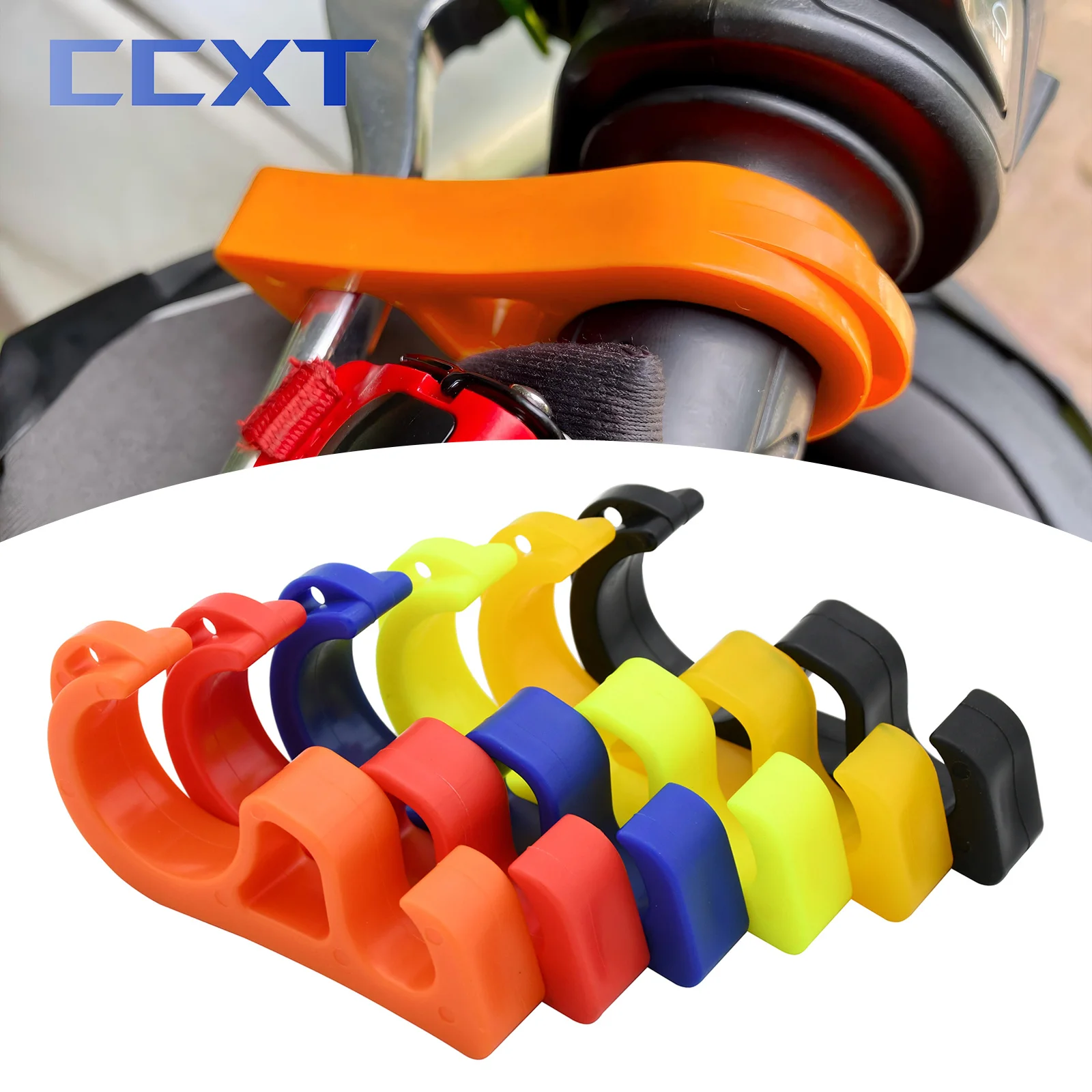 Motorcycle Brake Hook Parking Safety Lock Bicycle Ramp Parking Lock For KTM Kasawaki Yamaha EXC Honda XCW XCF SXF SX XC EXCF