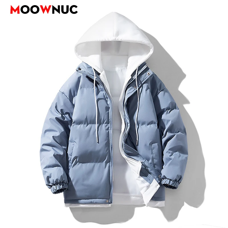 Male Jacket Winter Men's Fashion Windbreaker Parka Overcoat Men Coat Streetwear Autumn Windproof Casual Warm Hombre Outdoors